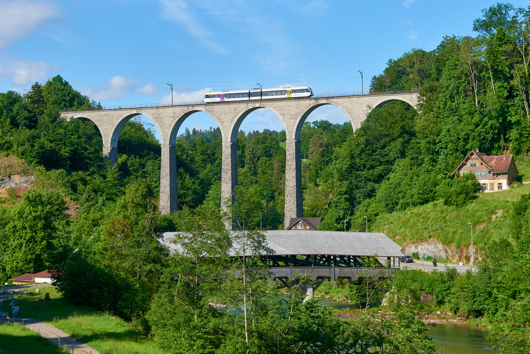Lütisburg - Bazenheid (Guggenlochviadukt)