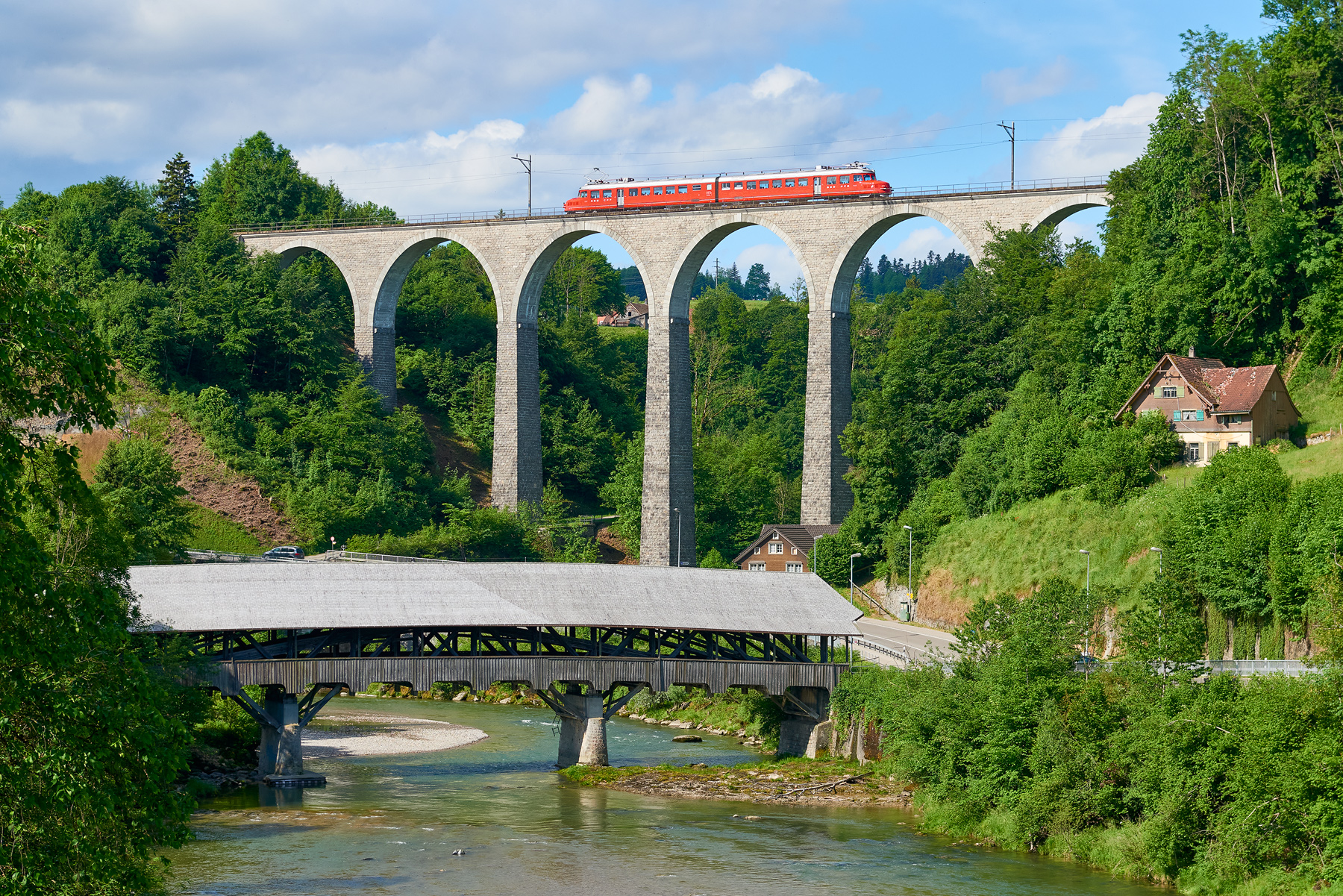 Lütisburg - Bazenheid (Guggenlochviadukt)