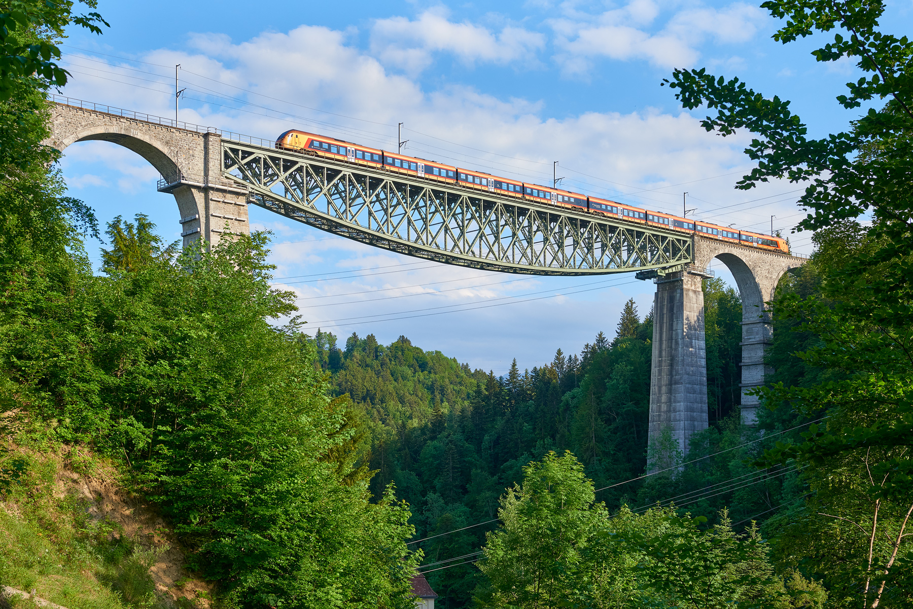 Herisau - St. Gallen Haggen (Sitterviadukt)