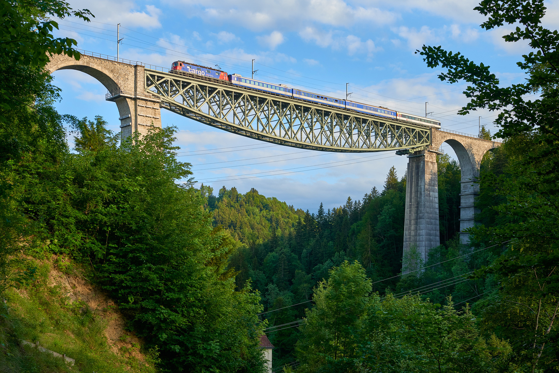 Herisau - St. Gallen Haggen (Sitterviadukt)