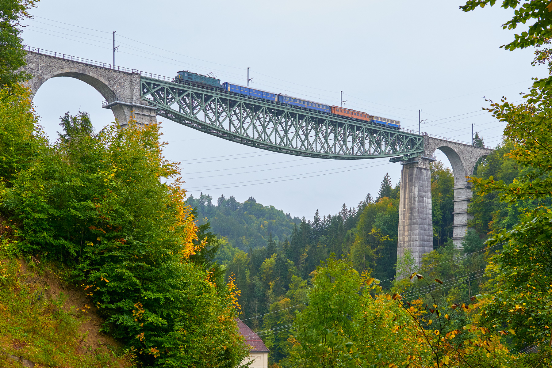 Herisau - St. Gallen Haggen (Sitterviadukt)