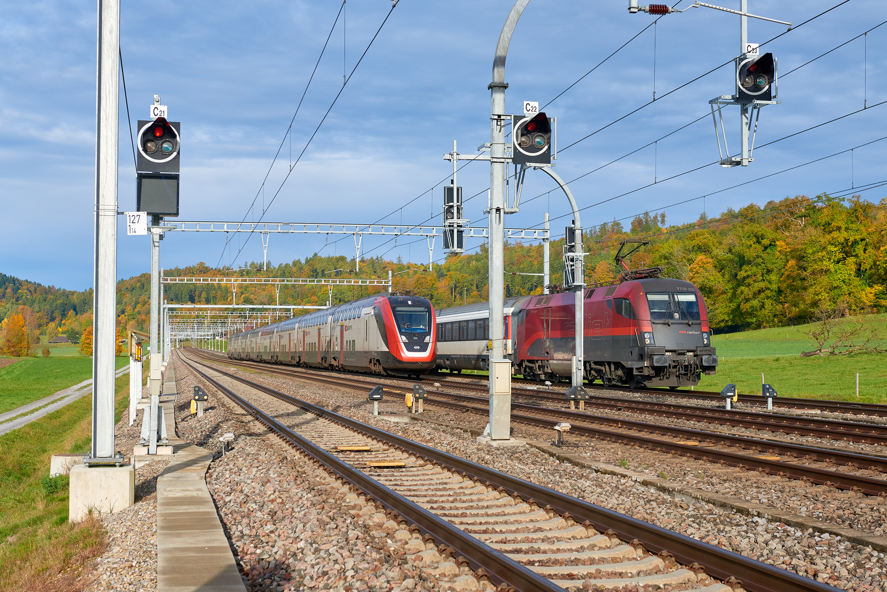 Schottikon - Elgg (Dienststation Schneit)