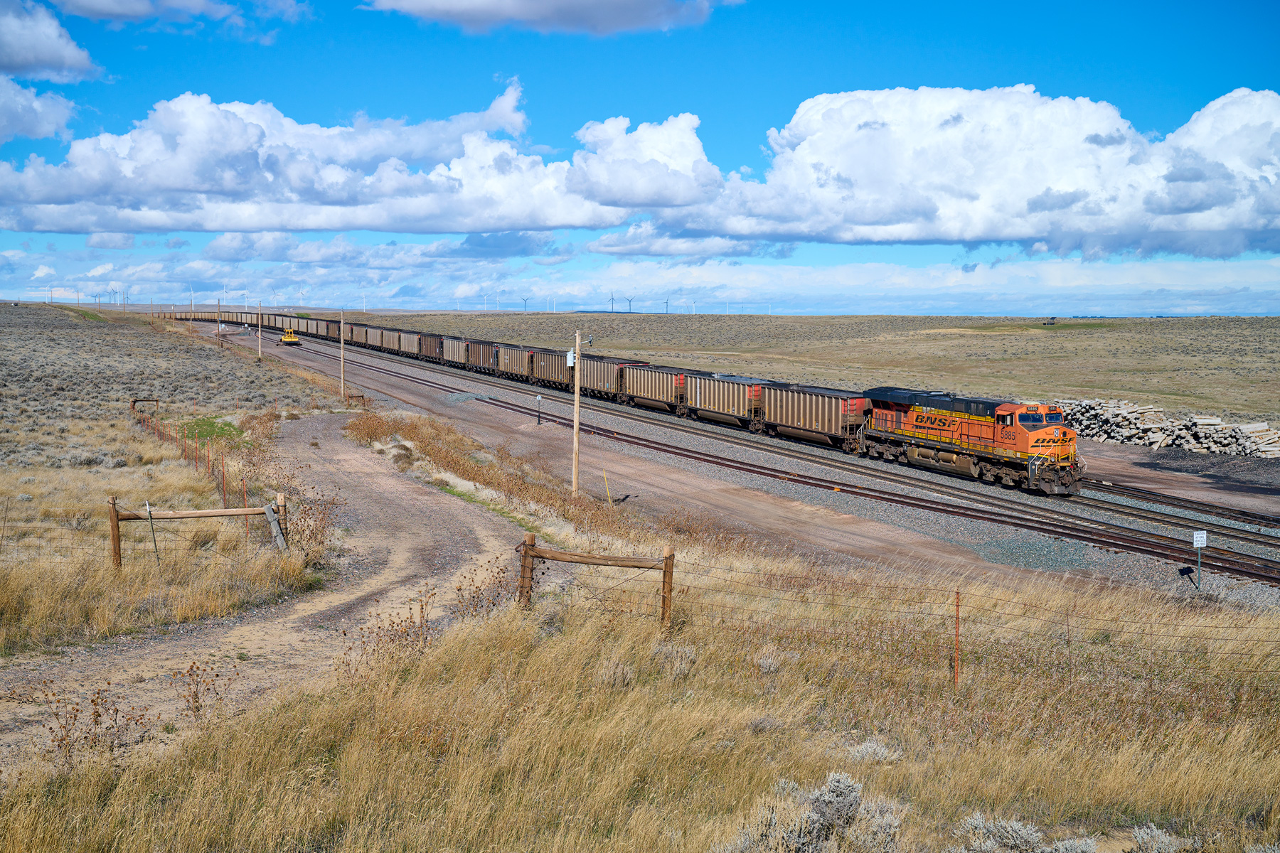 Shawnee Junction - Pronghorn, WY (BNSF Orin Sub)